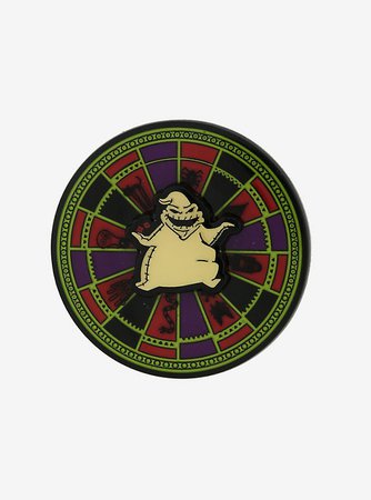 Loungefly The Nightmare Before Christmas Oogie Boogie Spinning Enamel Pin
