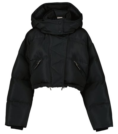 Alexander McQueen cropped puffer jacket
