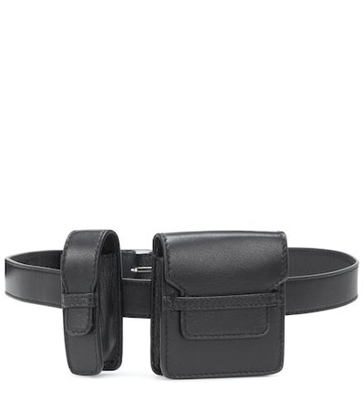 Leather utility belt