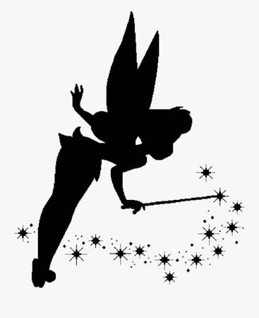 pixie dust tinkerbell silhouette - Pesquisa Google