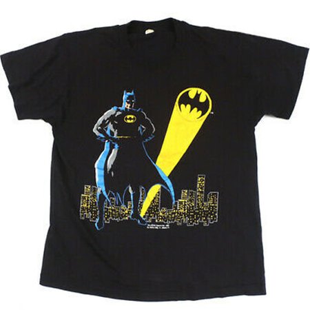 Vintage Batman 1989 T-shirt DC Comics Movie Screen Stars | Etsy