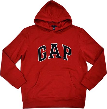 Amazon.com: Gap Men's Fleece Arch Logo Pullover Hoodie : Sports & Outdoors