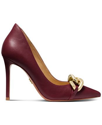 Michael Kors Women's Scarlett Pointed-Toe Chain Pumps & Reviews - Heels & Pumps - Shoes - Macy's