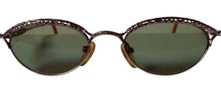 green 2000s sunglasses