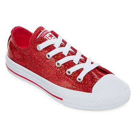 Converse Chuck Taylor All Star Party Dress Girls OX Sneakers Lace-up - Little Kids/Big Kids - JCPenney