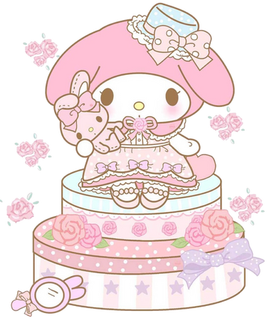 my melody cake png