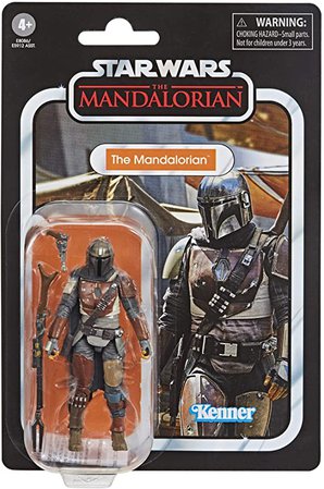 Amazon.com: Star Wars The Vintage Collection The Mandalorian Toy, 3.75" Scale Action Figure, Toys for Kids Ages 4 & Up: Toys & Games