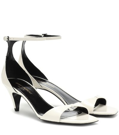 Charlotte patent leather sandals
