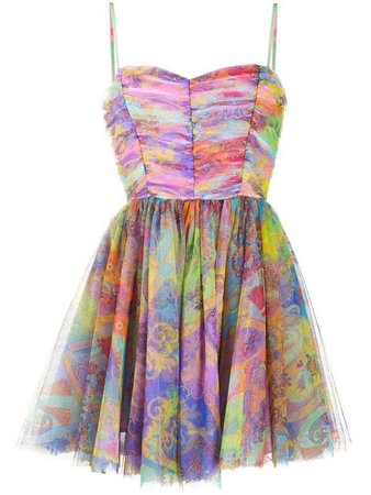 Colorful mini dress