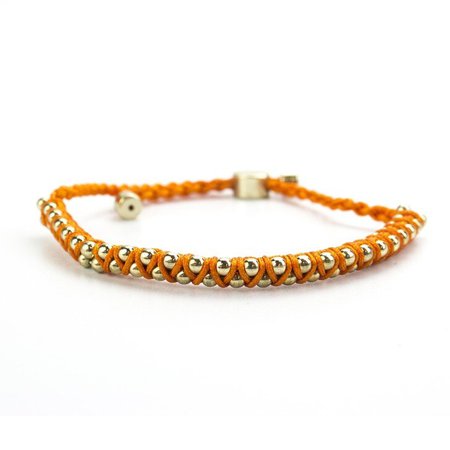 BFF Orange Cord Bracelet | Bracelets | lookluv.com