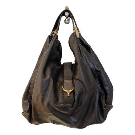 Hobo leather bag Gucci Black in Leather - 13604802