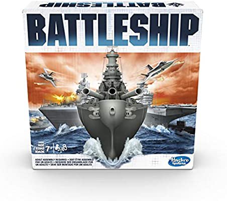 Amazon.com: Battleship Classic Board Game Strategy Game Ages 7 and Up For 2 Players: Toys & Games
