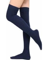 navy blue socks