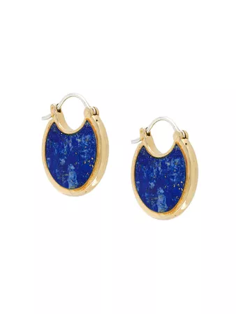 Pamela Love Mojave Lazuli Lapis Earrings - Farfetch