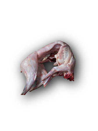 butchered rabbits meat homesteading food dark cottagecore