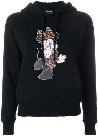 Leopard Minnie hoodie