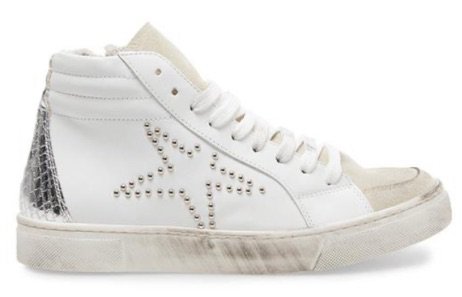White High Top Sneakers