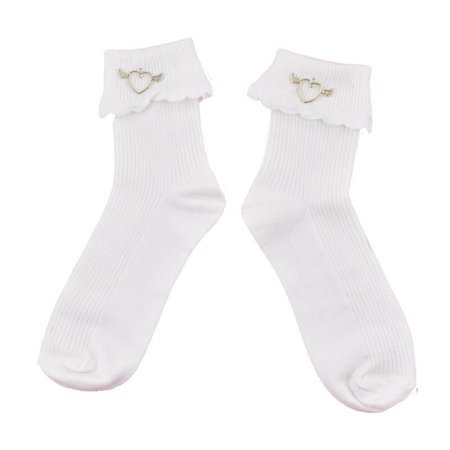 white Lolita socks