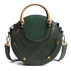 Retro Vintage Green Handbag