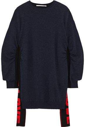 Stella McCartney Ruched Intarsia Wool Sweater ($358)