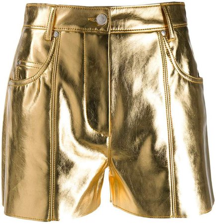 metallic shorts