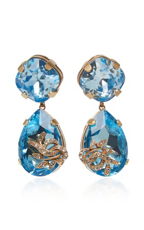 dolce & gabbana blue earring