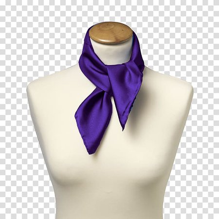 purple kerchief