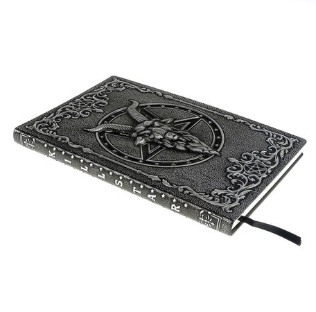 *clipped by @luci-her* Writing notebook KILLSTAR - Book of the Beast 3D - BLACK - KSRA001534 - Metal-shop.eu