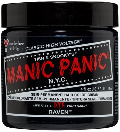 •• Manic Panic - Hair Dye •• Raven ••