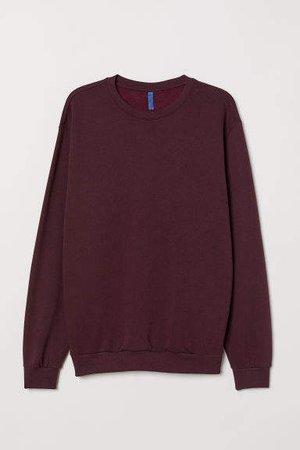 Relaxed-fit Sweatshirt - Red