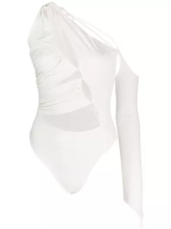 MANURI Guily 2.3 Asymmetric Bodysuit - Farfetch