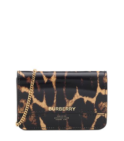 Burberry - Jody patent leather wallet | Mytheresa