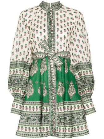 Zimmermann Amari paisley print dress $630 - Shop AW19 Online - Fast Delivery, Price