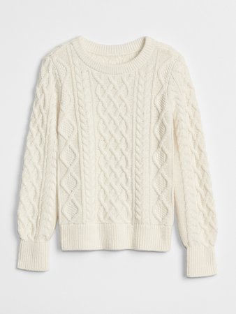 Kids Cable-Knit Sweater | Gap
