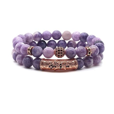Amazon.com: Amethyst Bracelet, Handmade Beaded 8MM Healing Crystal Beads,Stretchable Stretch Bracelet,Protection Bracelet,Yoga Chakra Bracelet,Bring Good Luck, Prosperity and Happiness,Women's Gifts : Handmade Products