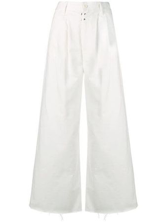 Mm6 Maison Margiela cropped palazzo pants SS19 - Fast AU Delivery