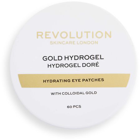 Revolution Skincare Gold Eye Hydrogel Hydrating Eye Patches with Colloidal Gold 40 ml | lyko.com
