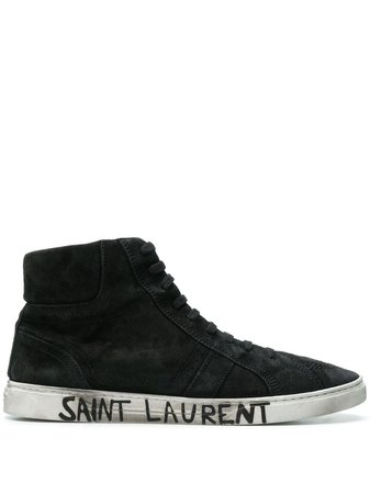 Saint Laurent Joe Mid-Top Sneakers Ss20