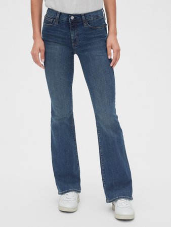 Mid Rise Perfect Boot Jeans | Gap