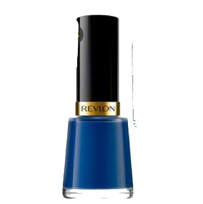polish nail blue