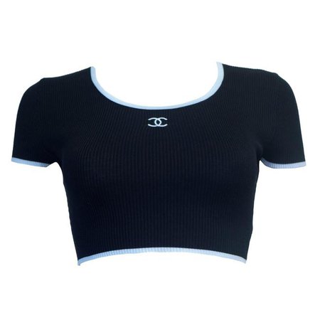 Chanel cropped t-shirt
