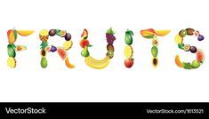 Fruits - word
