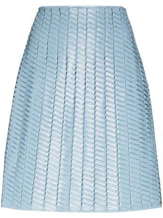 Bottega Veneta A-line Pleated Midi Skirt - Farfetch