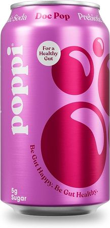 Amazon.com : POPPI Sparkling Prebiotic Soda w/ Gut Health & Immunity Benefits, Beverages w/ Apple Cider Vinegar, Seltzer Water & Juice, Low Calorie & Low Sugar Drinks, Beach Party Variety Pack, 12oz (12 Pack) (Packaging May Vary) : Grocery & Gourmet Food