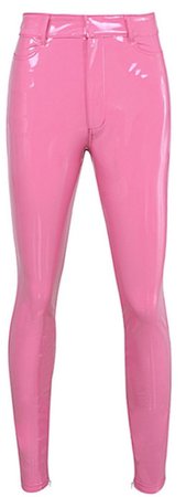 Pink Latex Pants