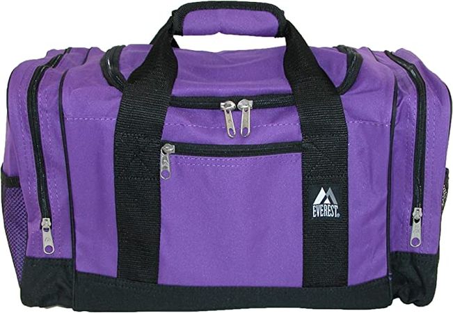 Duffel Bag, Dark Purple, One Size