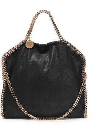 Falabella faux brushed-leather shoulder bag | STELLA McCARTNEY | Sale up to 70% off | THE OUTNET