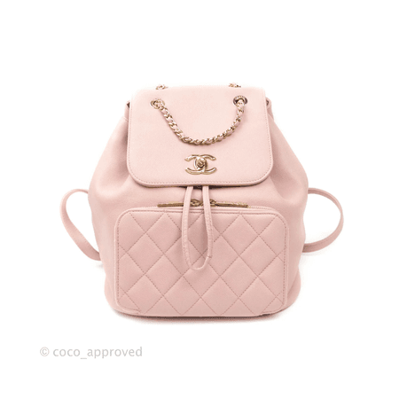 pink Chanel backpack