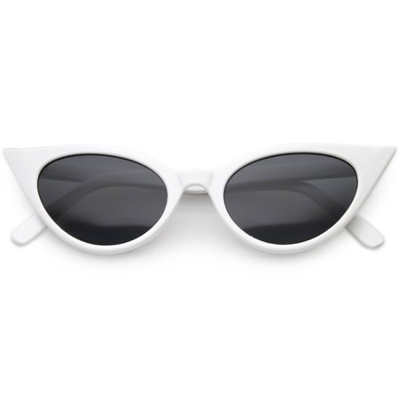 Women's Retro 1950's High Tipped Cat Eye Sunglasses - zeroUV