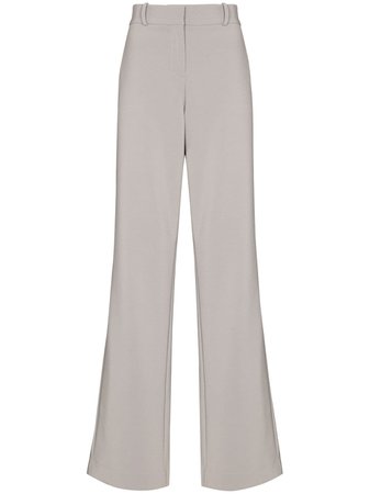 Paris Georgia, high-waist flared trousers